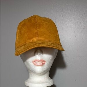 Tan Suede Men's Cap